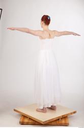Whole Body T poses Casual Dress Studio photo references